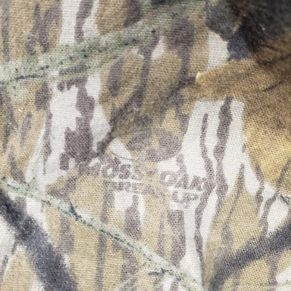 VTG Mossy Oak Camo Cargo Pants Mens Small Breakup Straight Leg Hunting Camping